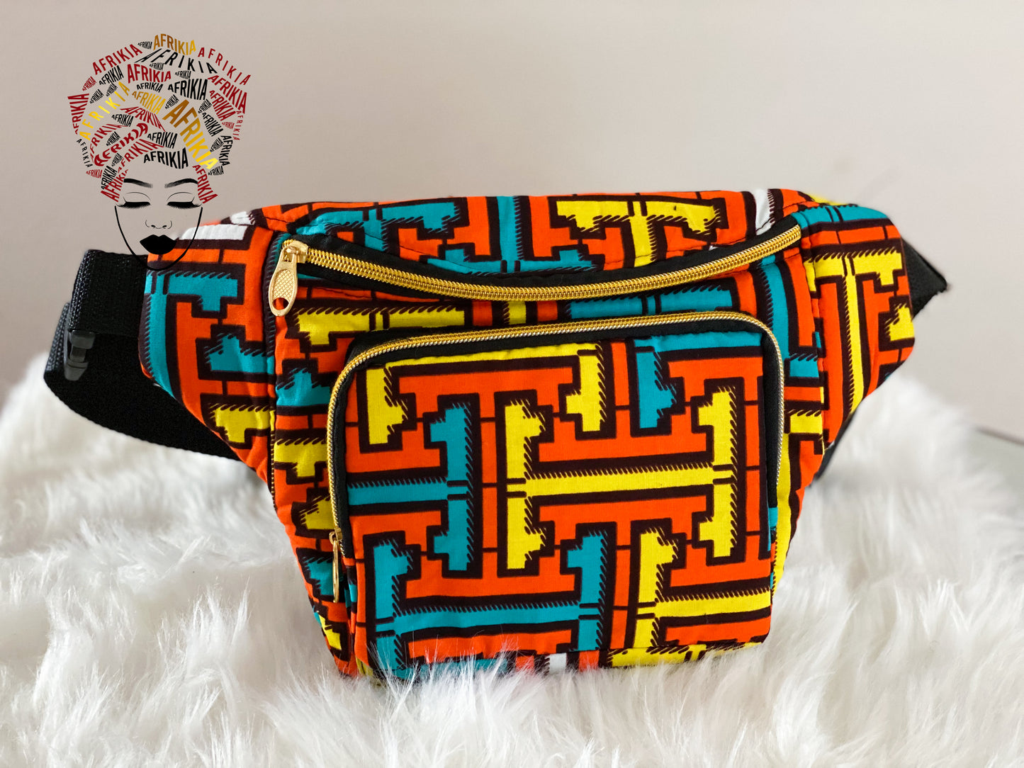 Afrikia Ankara Fanny Pack