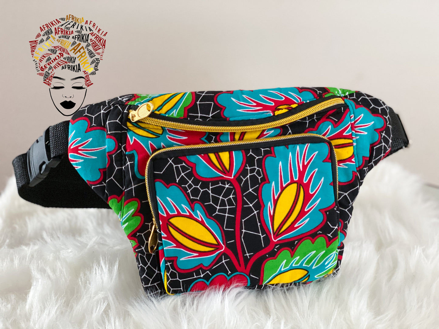 Afrikia Ankara Fanny Pack