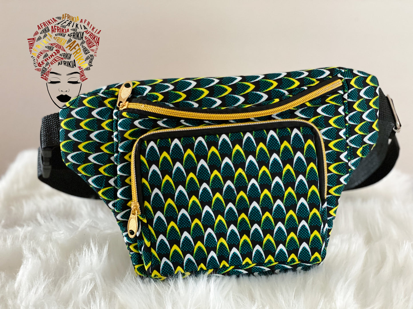 Afrikia Ankara Fanny Pack