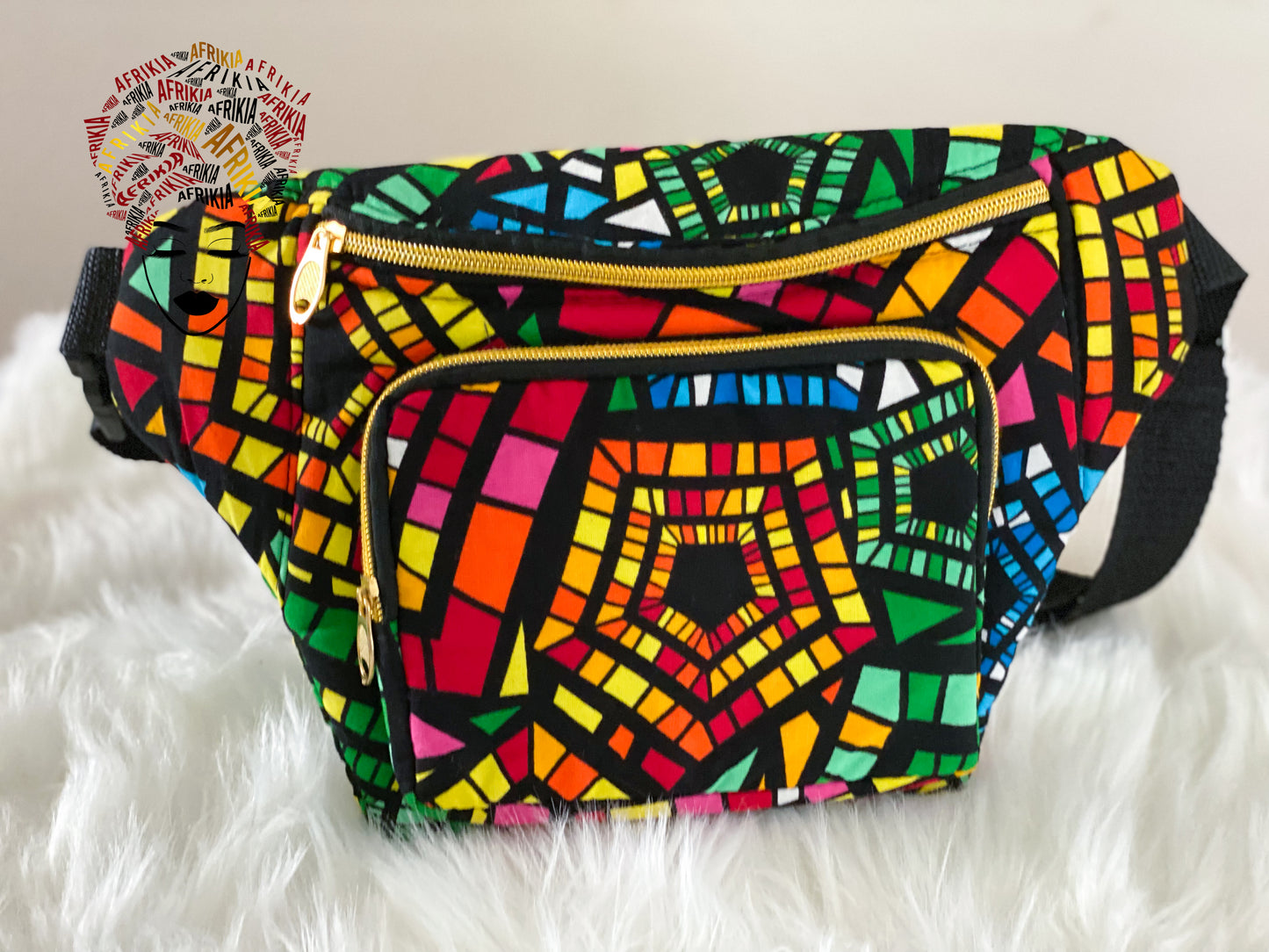 Afrikia Ankara Fanny Pack