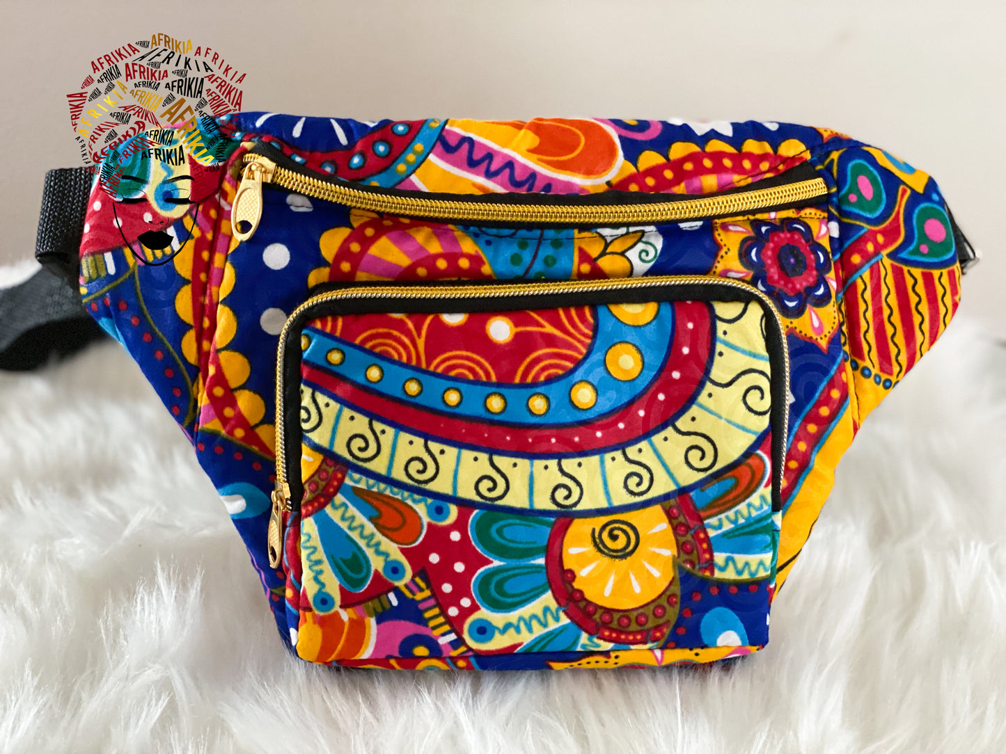 Afrikia Ankara Fanny Pack