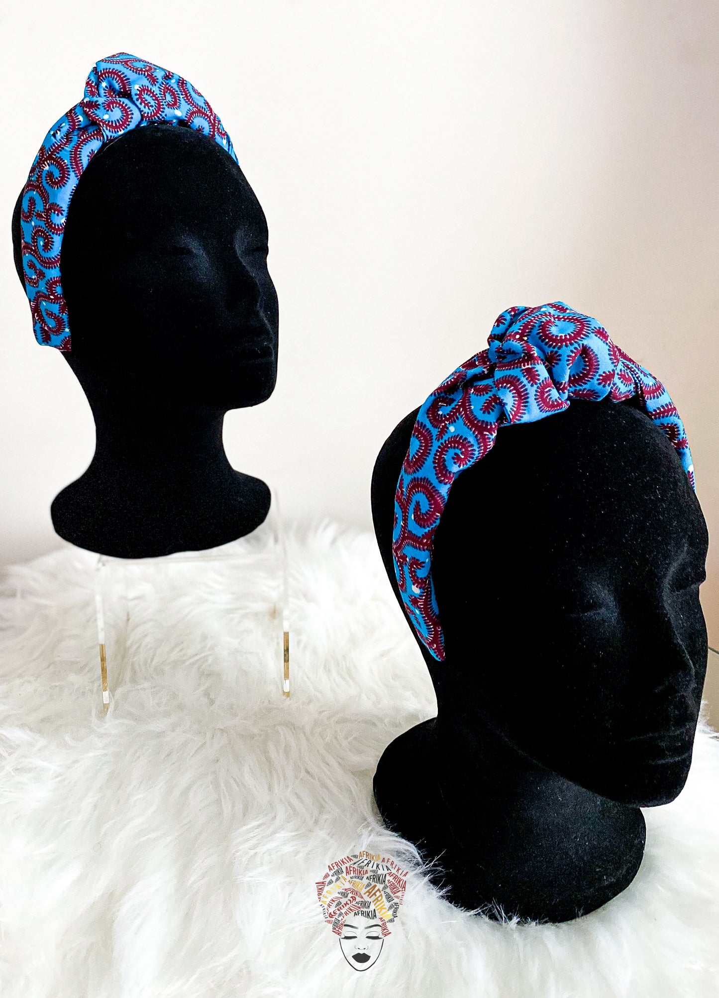 Afrikia Ankara Knotted Headband-ADULT